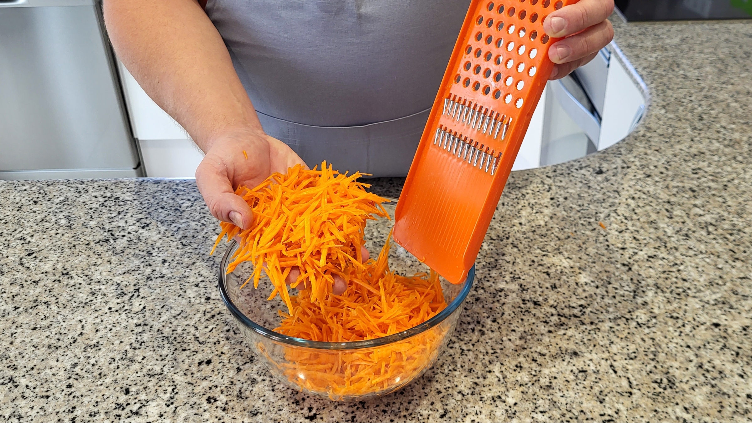 KOREAN CARROT GRATER SALAD Orange + Recipe RUSSIAN UKRAINIAN